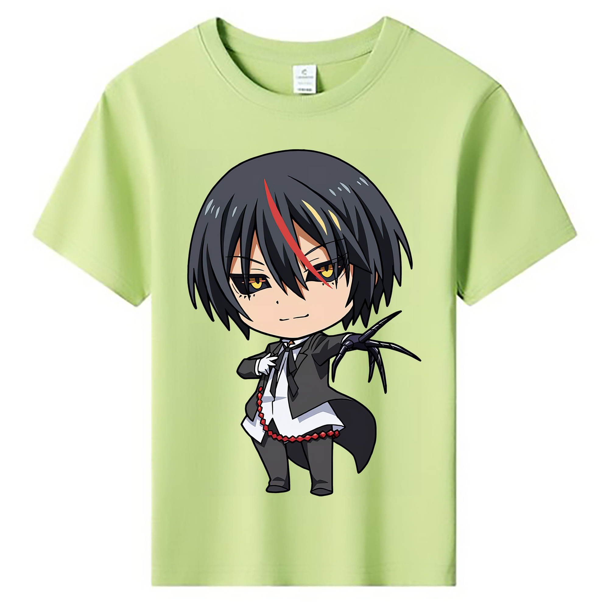 （画像用） 転スラ Regarding Reincarnated to Slime 綿100％キッズTシャツ（フロントプリント）